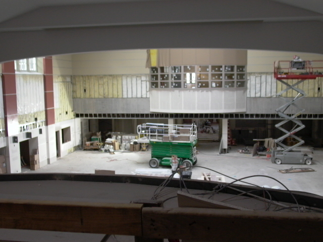 Commons - view to north from balcony at 2nd floor